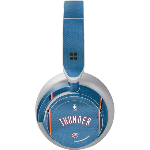 NBA Oklahoma City Thunder Jersey Surface Headphones Skin
